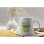 Mug Tasse jungle - collaboration avec l'illustratrice Ipiapia