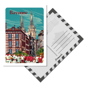 Cartes Postales de Bayonne - Baionako Festak