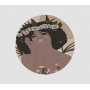 Stickers Portrait Vahiné - collaboration avec l'illustratrice Aurélia Mahé