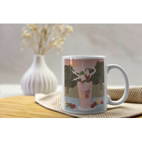 Mug Cocktail - collaboration avec l'illustratrice Aurélia Mahé