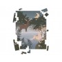 Puzzle Cerf paysage nuit - collaboration avec l'illustratrice Aurélia Mahé