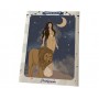 Affiche Astro lion - Collaboration avec l'illustratrice Aurélia Mahé