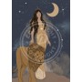 Affiche Astro lion - Collaboration avec l'illustratrice Aurélia Mahé