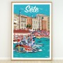 Affiche de Sète - les Joutes