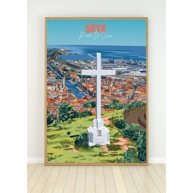 Affiche de Sète - Mont Saint-Clair