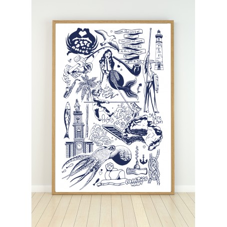 Affiche de Sète - Générique