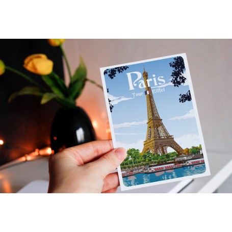 Carte postale de Paris