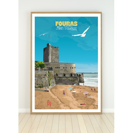 Affiche de Fouras - Fort Vauban