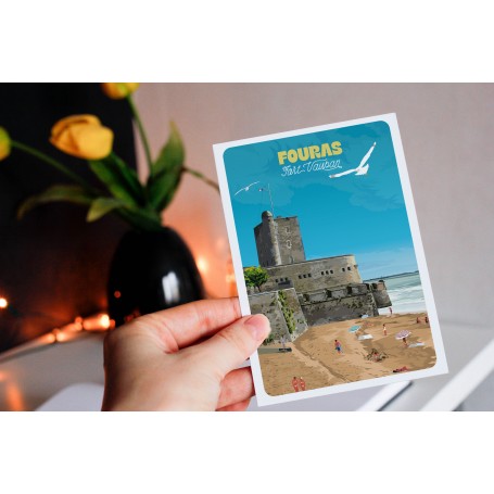 Carte postale de Fouras - Fort Vauban