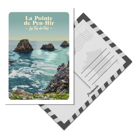 Carte Postale de La Pointe de Pen-Hir - Les Tas de Pois