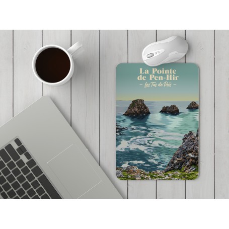 Tapis de souris de La Pointe de Pen-Hir - Les Tas de Pois