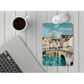 Tapis de souris de la ville de Chartres
