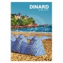 Affiche Dinard - Plage de l'Ecluse