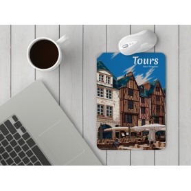 Tapis de souris de la ville de Tours