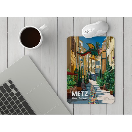 Tapis de souris de Metz - Rue Taison