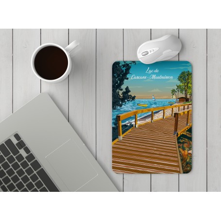 Tapis de souris du lac de Maubuisson